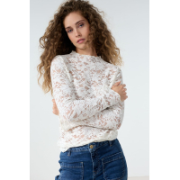 Tramontana Top Velvet Lace Snow